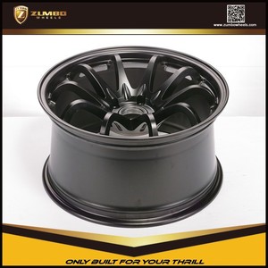 ZUMBO Z86 Coche Negro Mate 17 "Rueda De Aleación De Aluminio - Product Image 3