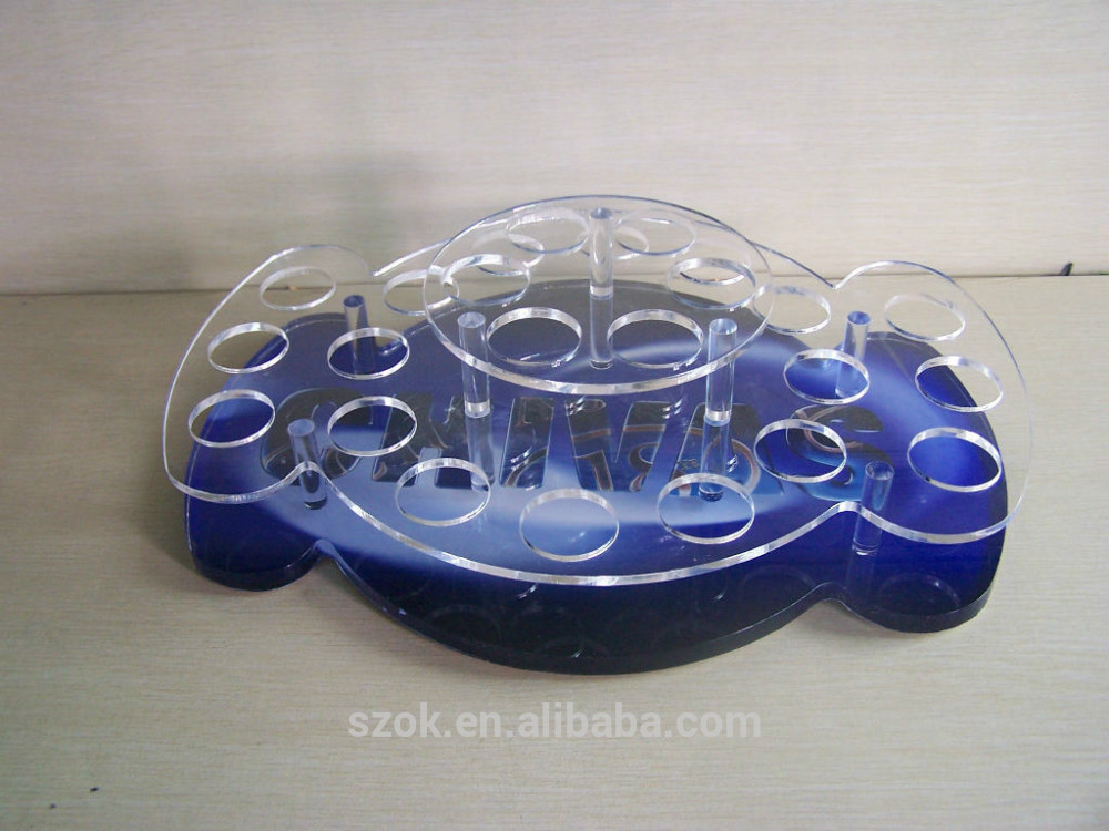 Последние дизайн синий акриловая макияж с цена от производителя