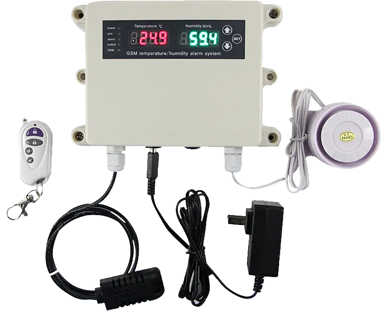 OEM-Enable Remote Temperature Monitoring, GSM Temperature Monitoring Systems with Humidity Monitoring