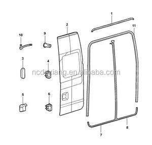 Charnière de porte arrière inférieure d'origine R pour Ford Transit V348 YC15 V429A14 <span class=keywords><strong>AJ</strong></span> 4870668 4374496 - Product Image 6