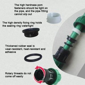 PE Quick <strong>Connection</strong> <strong>Three</strong> - <strong>Way</strong> PE Quick <strong>Connection</strong> Fittings Self - Supplied Water <strong>Pipe</strong> Fittings - Product Image 5