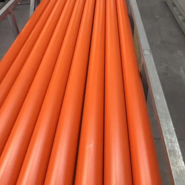มาตรฐาน ISO ผู้ผลิตโดยตรง cpvc ท่อไฟฟ้า conduct in สีส้ม