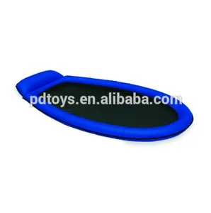 Colchón flotador de malla inflable, color azul, 210D