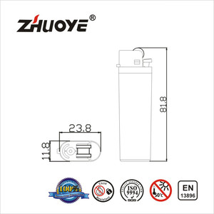 Lighter Custom Logo Oem Logo Acceptable Cheap Lighter Zhuoye Plastic Lighter Cheap Cool Lighter Smoking Disposable Flint Cigarette Lighter Custom Logo