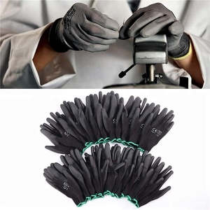 Guantes de <span class=keywords><strong>PU</strong></span> Protectores de Seguridad con Recubrimiento de <span class=keywords><strong>PU</strong></span> e Impresión de Logotipo Personalizado - Product Image 3
