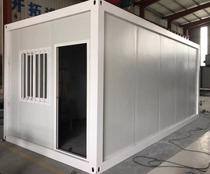 Casa Container Moderna in Acciaio da 20ft/40ft - Casa Container Prefabbricata di Lusso per Soggiorno, Caffè o Negozio - Product Image 1