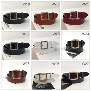 <span class=keywords><strong>Ceinture</strong></span> en cuir Pu <span class=keywords><strong>noir</strong></span> pour pantalons, à Double boucle, Vintage et occidental, pour femmes, pour pantalons, robes à la mode - Product Image 6
