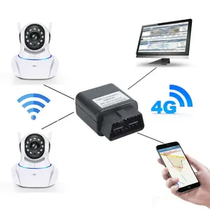 2019 neue ankunft WIFI hotspot 4G GPS tracker OBD CAN-BUS/J1939 arbeit mit IP CCTV IP kamera Fahrzeug echtzeit überwachung system