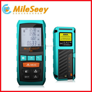 Mileseey tenuto in mano dispositivo di misurazione laser S6 <span class=keywords><strong>100</strong></span> <span class=keywords><strong>M</strong></span> elettronico del volume misuratore - Product Image 1