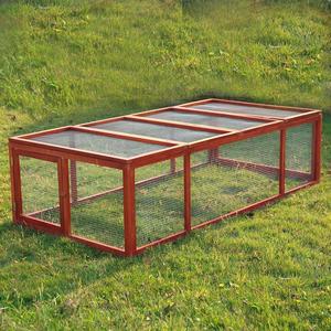 Conejera de madera para el patio, <span class=keywords><strong>conejo</strong></span>, ligera y resistente a la putredad - Product Image 1