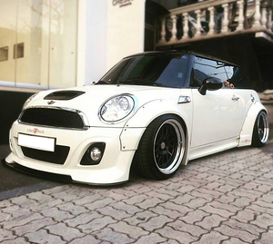 สำหรับ Mini Cooper S R56ปอนด์สไตล์กว้างไฟเบอร์กลาสด้านหน้ากันชน - Product Image 4