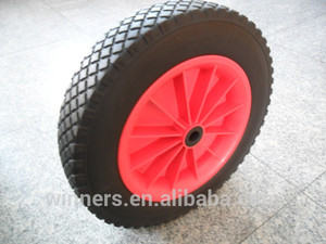 4.00-8 rempli de mousse pu <span class=keywords><strong>pneu</strong></span> de <span class=keywords><strong>brouette</strong></span> de roue 16'' - Product Image 3