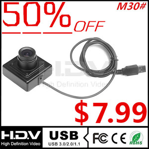 $7.99 30*30มิลลิเมตร30fps UVC <span class=keywords><strong>USB</strong></span> 2.0มินิอะนาล็อกกล้องสำหรับเอทีเอ็มและตู้กับ3.7มิลลิเมตรรูเข็มเลนส์ (HDV-USB030MPM30-P3.7) - Product Image 5