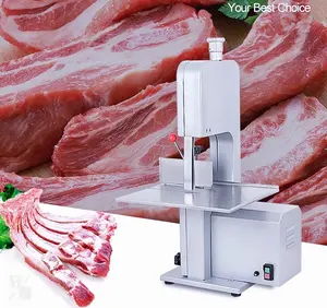 A base di carne elettrico per uso professionale sega a nastro a base di carne di taglio dell'osso bone saw saw fredda macchina di taglio macchina di taglio della carne