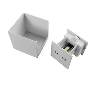 12W Cube Motion Sensor High Quality LED Wall <strong>Light</strong> 12W <strong>White</strong> Adjustable <strong>Outdoor</strong> Ip65 Waterproof for Indoor Living Room - Product Image 5