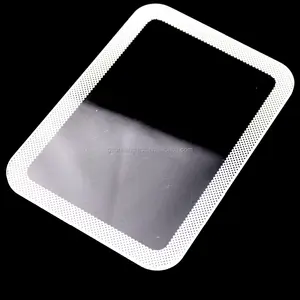touch screen ultra clear back painted sheet oven tempered glass