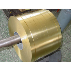 Hohe qualität gelb 1/2 H, <span class=keywords><strong>3</strong></span>/4 H temperament 180mm-600mm breite isolierte messing c2680 kupferfolie/streifen/spule - Product Image 5