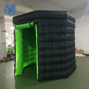 저렴한 검은 풍선 팔각형 사진 부스/휴대용 사진 부스 텐트/휴대용 풍선 Led 조명 인클로저 판매 - Product Image 2