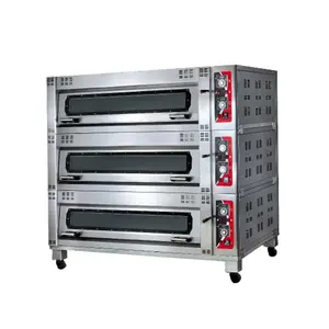 Peralatan Toko Roti untuk Restoran K170 Berdiri Bebas/Meja Harga Oven Listrik Tekanan Tinggi Di India