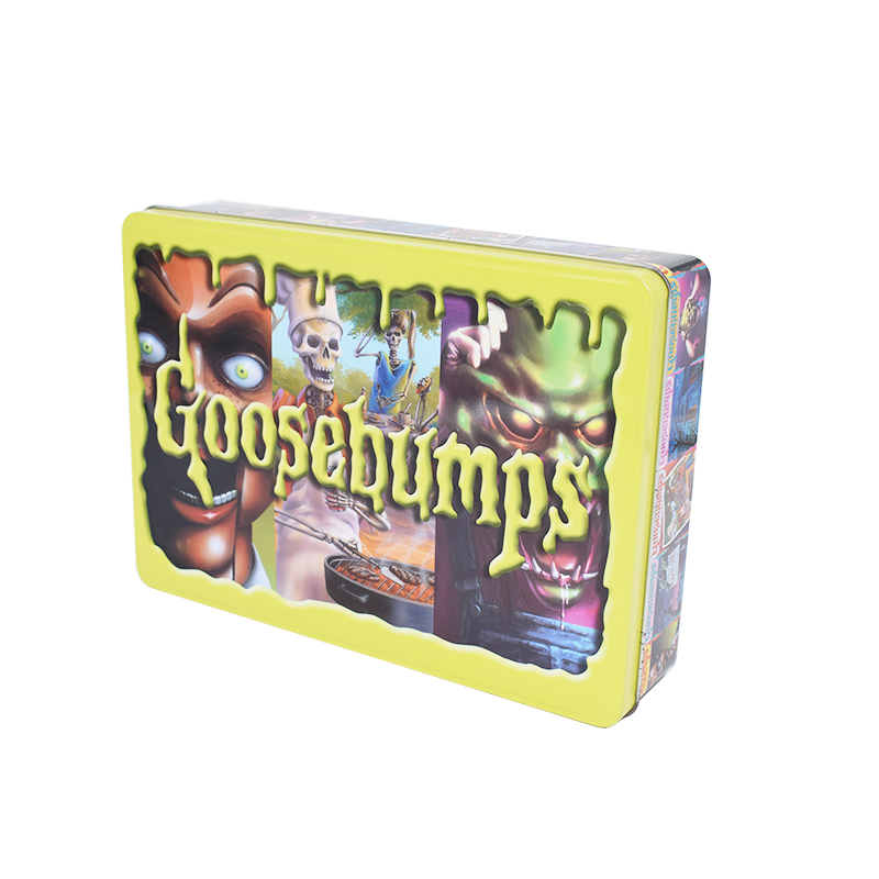 Красочная игрушка, настольная игра, дисковая игра, карточка, Оловянная металлическая упаковочная подарочная коробка