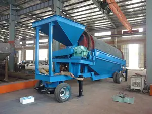 Gold Mine Portable Trommel Sieving Machine