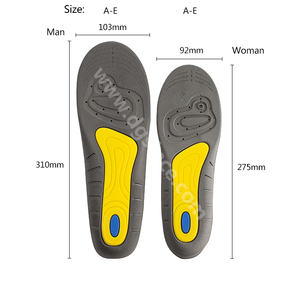 Dongguan Since Đệm Lót Đệm Lót Giày Thể Thao Chất Liệu Xốp <span class=keywords><strong>PU</strong></span> Mềm Đệm Giày Thể Thao - Product Image 2