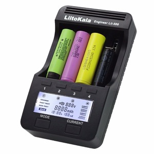 정품 LiitoKala Lii-500 배터리 충전기 18650 26650 AA AAA 배터리 LCD 디스플레이 테스트 배터리 용량 - Product Image 6