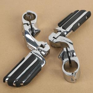 Reposapiés de protección de motor de carretera de 1-1/4 ", reposapiés para Harley, <span class=keywords><strong>Honda</strong></span>, Yamaha, 1-" - Product Image 4