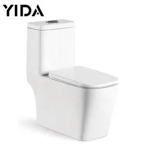 YIDA सेनेटरी वेयर अस्पताल बाथरूम गौण एक टुकड़ा siphonic सिरेमिक inodoros डे रंग ग्रिस शौचालय कटोरा