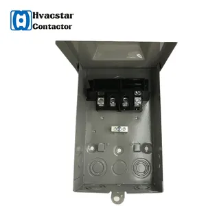 Interruptor de tracción certificado CUL, componentes electrónicos de 60 amperios para calentadores de agua e iluminación, caja de interruptor de desconexión de CA