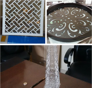 เครื่องเลเซอร์ CNC สำหรับงานไม้ เครื่องตัดเลเซอร์ไม้ เลเซอร์ตัดไม้ เลื่อยไม้ เลเซอร์ตัดแผ่นกระดาษแข็ง - Product Image 2