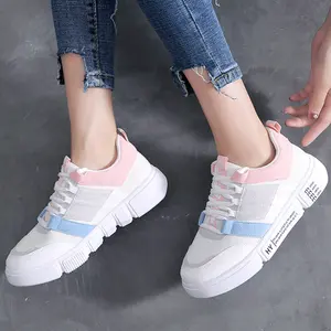 Latest new style girl running shoe popular special comfortable women sports shoes