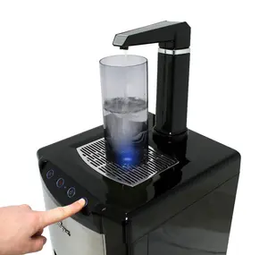 Compresor Refrigeración Grifo superior Máquina de barra de té Dispensador de agua Enfriador Carga inferior Dispensadores de agua de escritorio