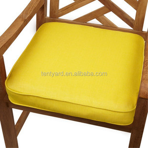 Cojín Cuadrado para Silla de Jardín, Impermeable, Resistente al Fuego, con <span class=keywords><strong>Funda</strong></span> de Espuma Lavable y Extraíble, 100% Poliéster - Product Image 3