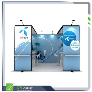 Stand Espositivo Portatile 10x13.5ft, Attrezzatura per Fiere Commerciali dalla Cina, Vendita all'Ingrosso - Product Image 2
