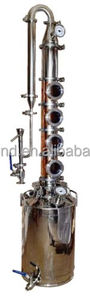 50L/100 camada modular pequeño acero inoxidable/alambiques de cobre/ron vodka gin alcohol destilería para la venta - Product Image 3