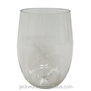 JACK WORTH 16 OZ Acrylic <b>Stemless</b> <b>Wine</b> <b>Glass</b> 500ml Capacity Durable and Shatter-Resistant for Party Use - Product Image 6