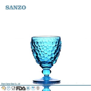 sanzo personalizado fabricante de vidrio hecho a máquina de objetos de vidrio de cristal de whisky copa de vino rojo yrw12001b - Product Image 1
