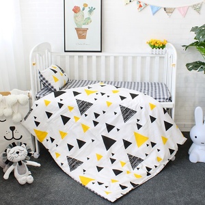 Custom Neonato Culla Nursery Boy Ragazza Sonno Letto Copertura Foglio di 3 Pezzi Set Tessuto di Cotone Con Chiusura Lampo <span class=keywords><strong>Per</strong></span> Biancheria Da Letto Del Bambino - Product Image 4