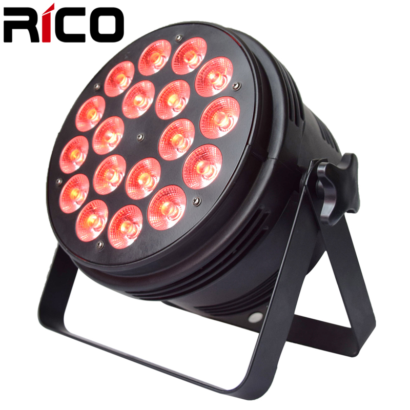 Led par 64 éclairage de scène dmx512 32 peu rgbw 18x10 w led par can lumière