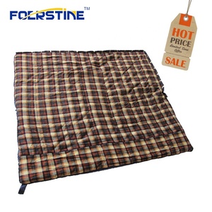 ขายส่ง 210T โพลีเอสเตอร์ใหม่คุณภาพสูงขนาดกะทัดรัดน้ําหนักเบาผู้ใหญ่ 100% ถุงนอนผ้าฝ้ายคู่ถุงนอนกันน้ํา - Product Image 2