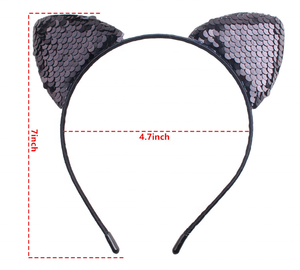 Nuovo Prodotto di Alta Qualità: Accessori per Capelli da Ragazza, Fascia con <span class=keywords><strong>Gatto</strong></span> - Product Image 6