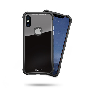 Soporte inalámbrico carga vidrio templado ARMOR Plus TPU funda de teléfono móvil con airbag para iPhone X - Product Image 4