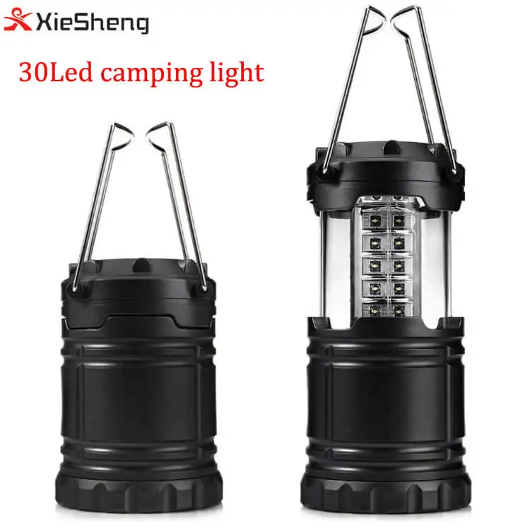 Oplaadbare Hangende Kampeerlamp Waterdichte Camping Zaklamp 30 Led Draagbare Camoing Licht Met Handvat