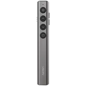 Logotipo personalizado 5 watt usb wireless remoto laser pointer pen apresentação