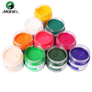 Peinture Gouache Non toxique, article de marque japonaise, vente en gros pour étudiants G1100, 100ml - Product Image 1