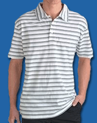 Tissu tricoté teint en fil de coton 100% pour hommes pour polo de haute qualité avec motif solide Poids de 210 grammes Service OEM disponible - Product Image 1