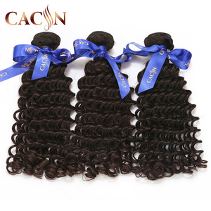 Brazilian <strong>Deep</strong> <strong>Wave</strong> Hair 3 Bundle Weave Overnight Shipping Bundles and Closure,Wholesale Grade 9A Raw Human Hair <strong>Extensions</strong> - Product Image 2