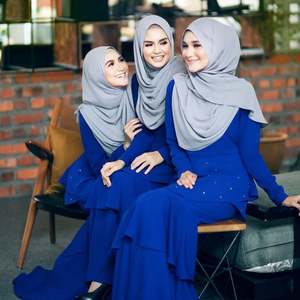 Lady Sjaal Chiffon Stof Hot Arabische Sjaal Groothandel Chinese Vrouwen Shemag Hijaabs Lente Gratis Monster. Runmeifa Sjaal Fabricage - Product Image 2