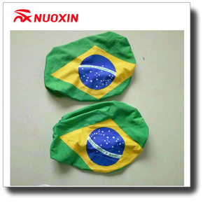 Fundas para Espejos Retrovisores de Coche con Banderas de Brasil para Fanáticos del Fútbol, de la Mejor Calidad y Popularidad - Product Image 4